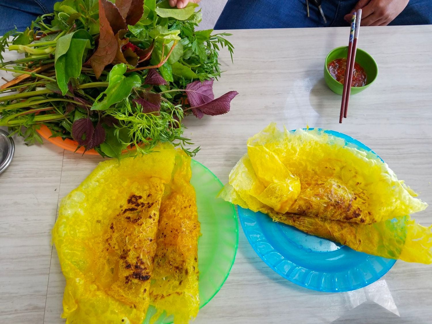 Bánh xèo núi Cấm